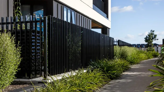 Finned Aluminium Fence