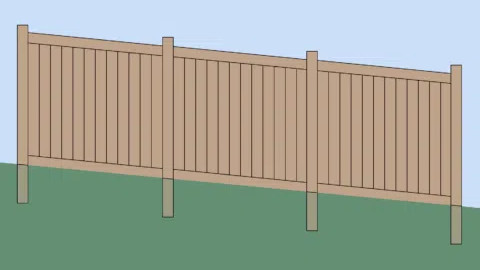 Sloped (Racked)