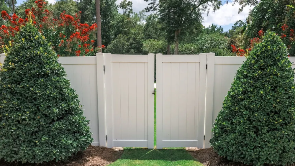 PVC Privacy Gate