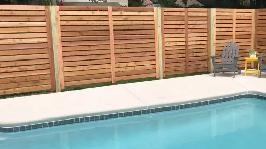 Timber Pool Fencing