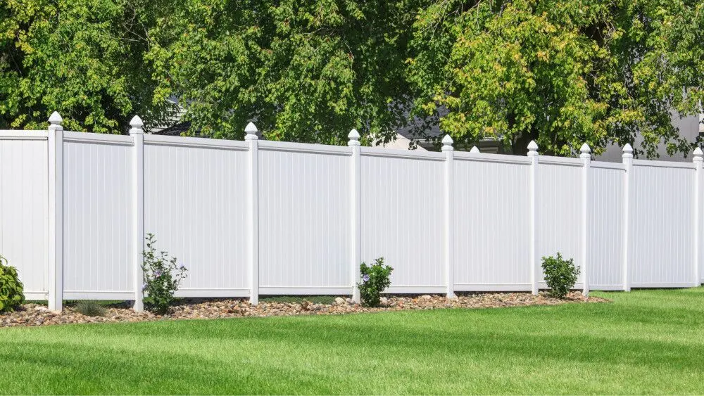 Picket Top PVC Fence