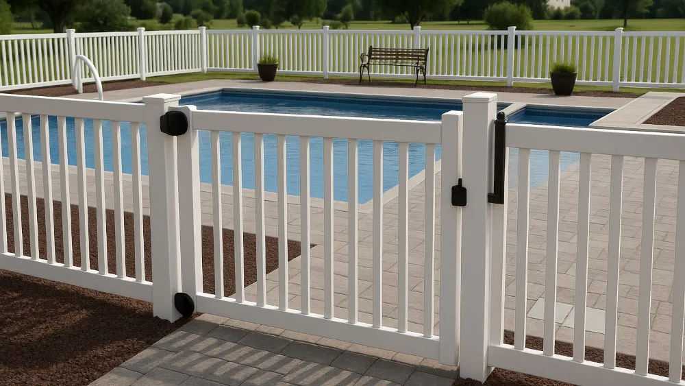 PVC Pool Gate
