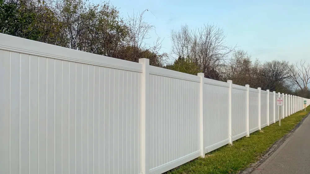 Commercial PVC Fencing