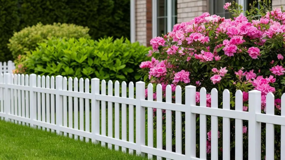 PVC Garden Fencing