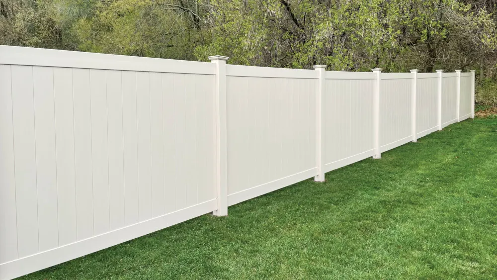 PVC Privacy Fencing