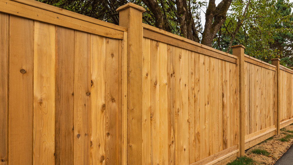 Picture Frame Fence