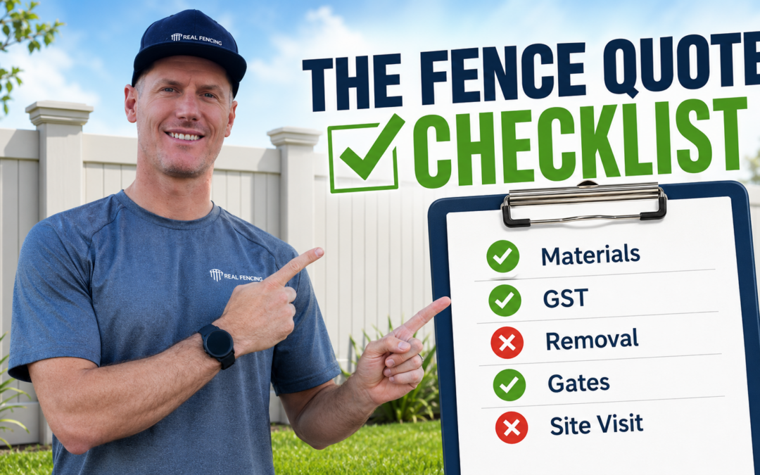 What Should Be Included in a Fence Quote? A Homeowner’s Checklist